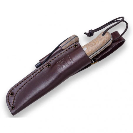 Joker BS9 Lynx Canvas Micarta - Survival and buschcraft knife