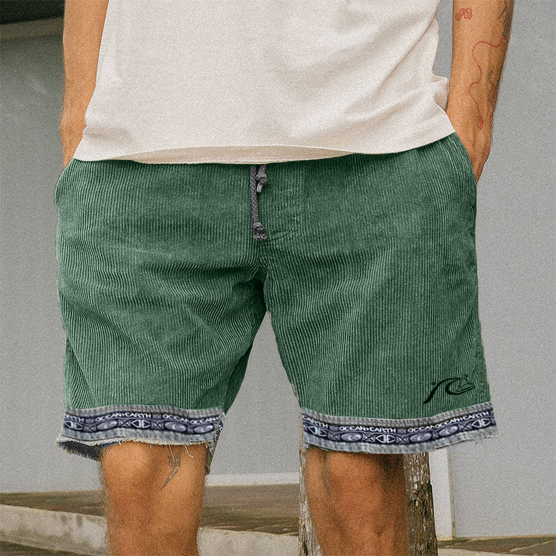 Vintage Corduroy Surf Shorts