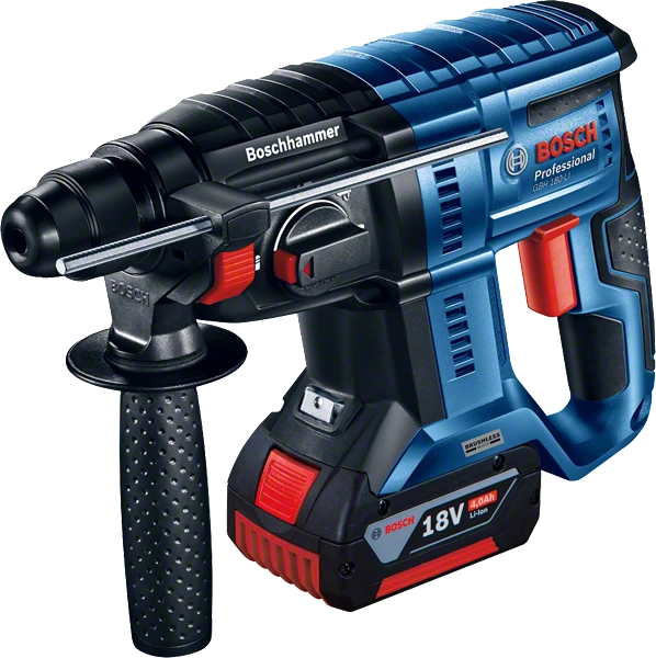 BOSCH COMBI-SET 3 TOOLs: GSB + GWS + GBH + 2 GBA 18V 5.0AH BATTERIES + PROCORE18V 5.5AH + GAL PROFESSIONAL