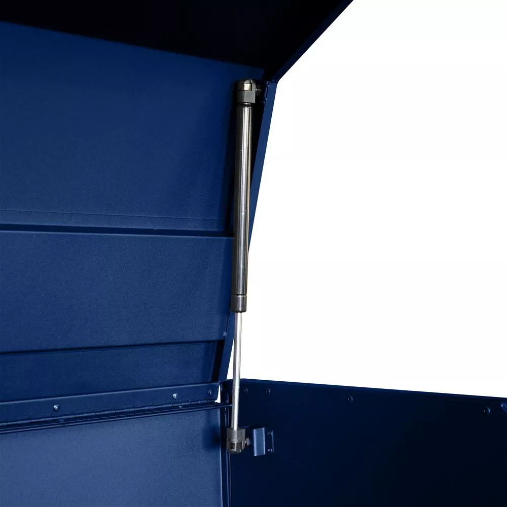 HEAVY-DUTY 56 IN. W 23-DRAWER COMBINATION TOOL CHEST AND CABINET SET, MATTE BLUE