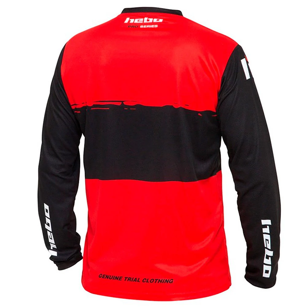 HEBO TRIAL PRO T-SHIRT BLACK / RED
