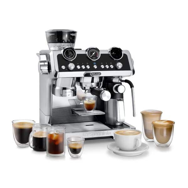 DeLonghi La Specialista Maestro Hot and Cold Bean to Cup Coffee Machine - Silver