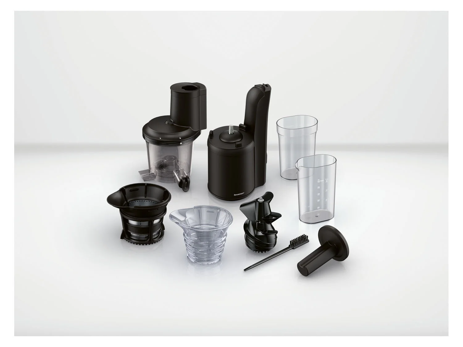 SILVERCREST KITCHEN TOOLS Slow Juicer SSJBK 300 B2, with an extra-large opening