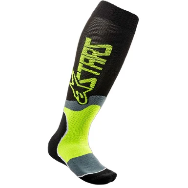 ALPINESTARS MX PLUS2 SOCKS BLACK / YELLOW