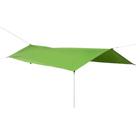 Sea to Peak Nylon Tarp verde - Poncho impermeable de lluvia